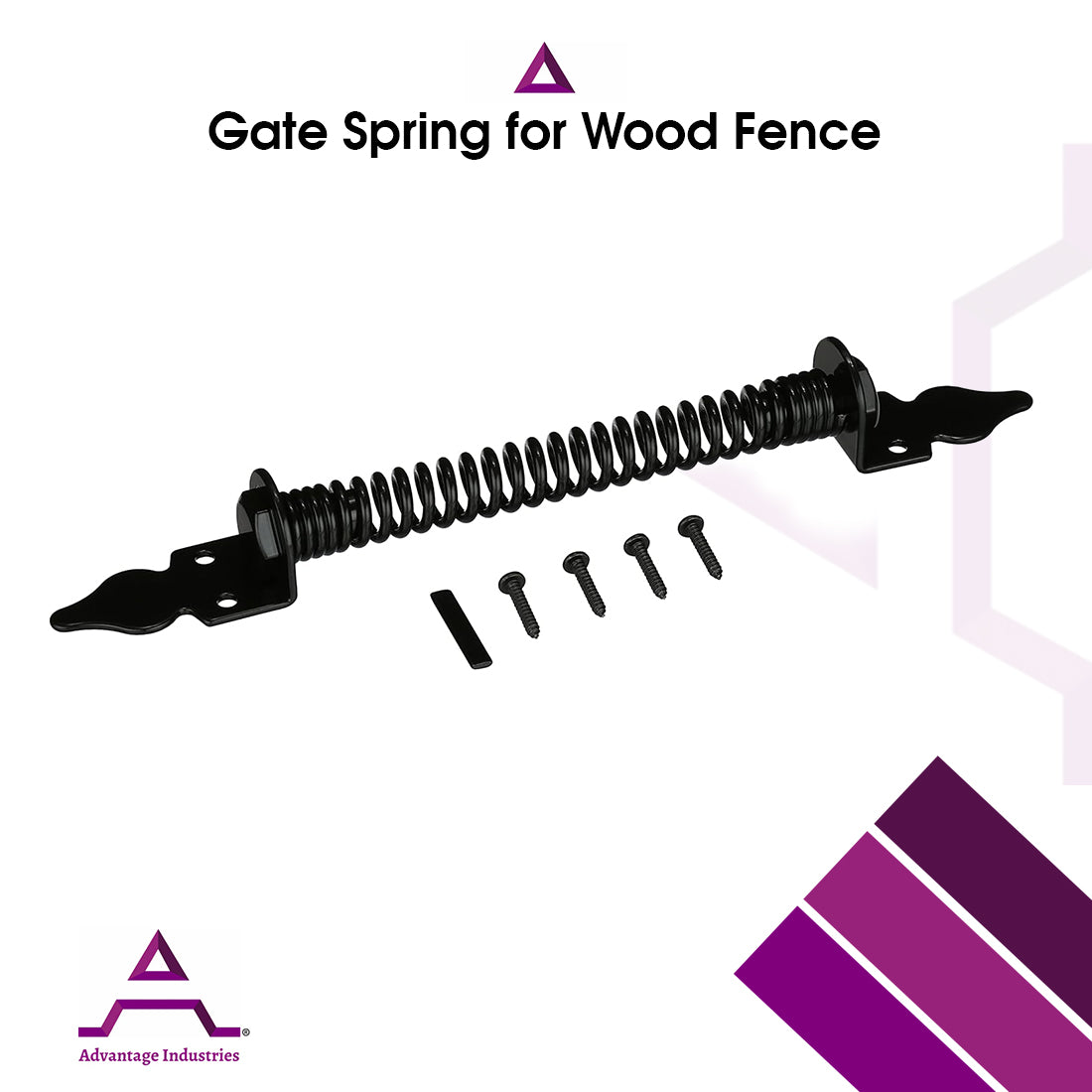 Advantage Industries 13.75" Heavy Duty Wood Gate Spring (AD2020)