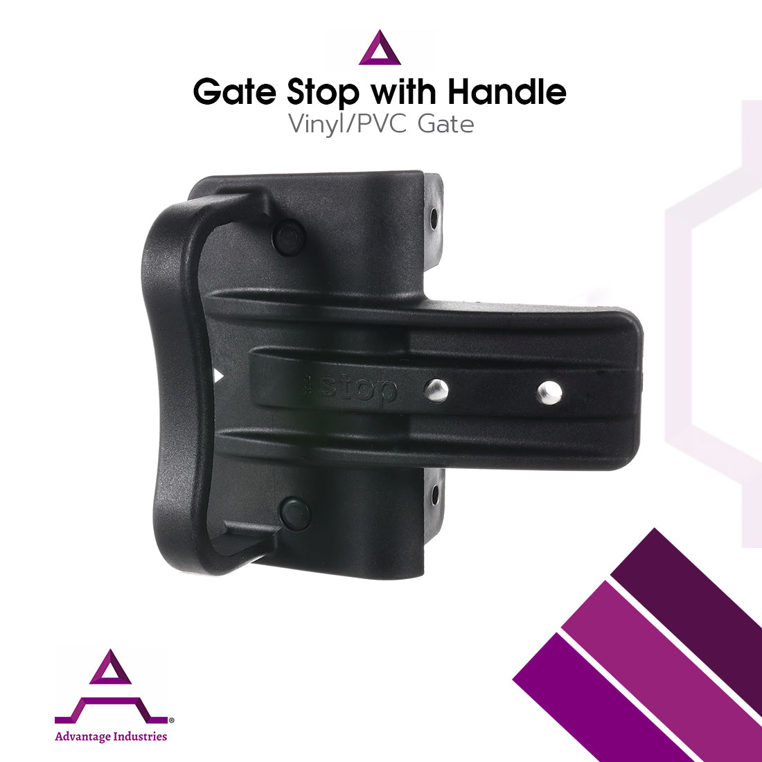 Advantage Industries The Stop Gate Stop With "Best Grip" Handle (AD3010)