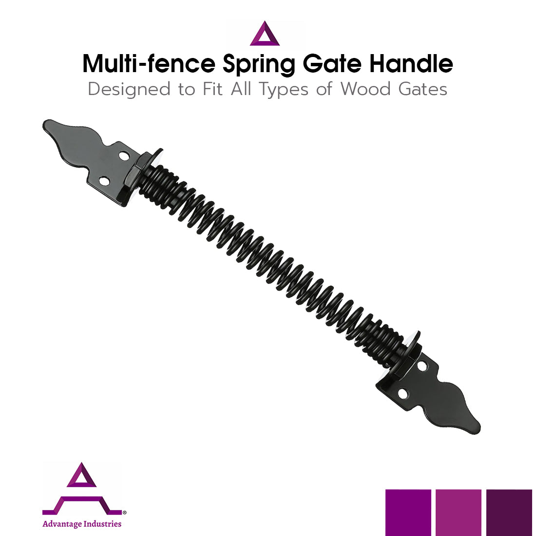 Advantage Industries 13.75" Heavy Duty Wood Gate Spring (AD2020)