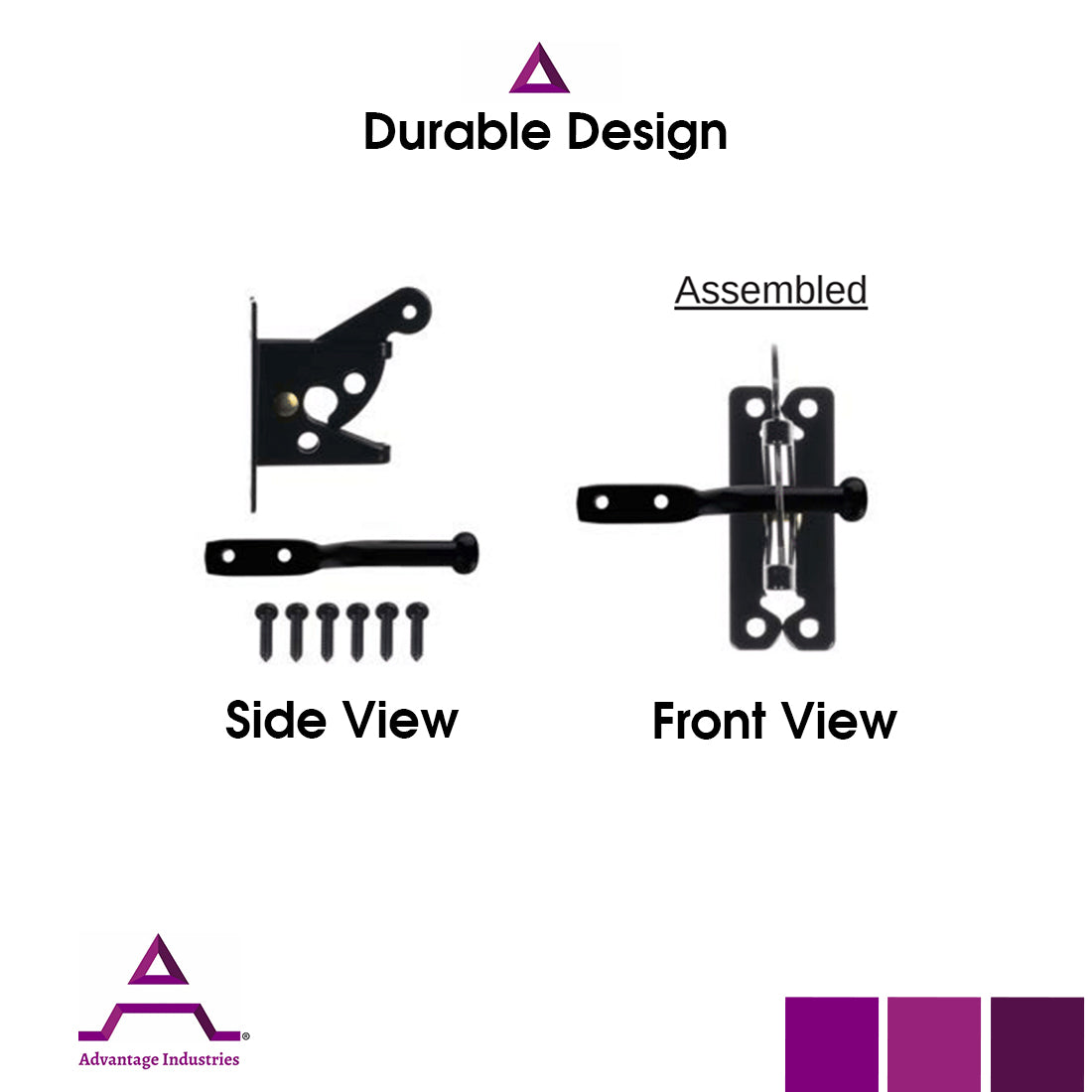 Advantage Industries Steel Gravity Latch (AD2014)