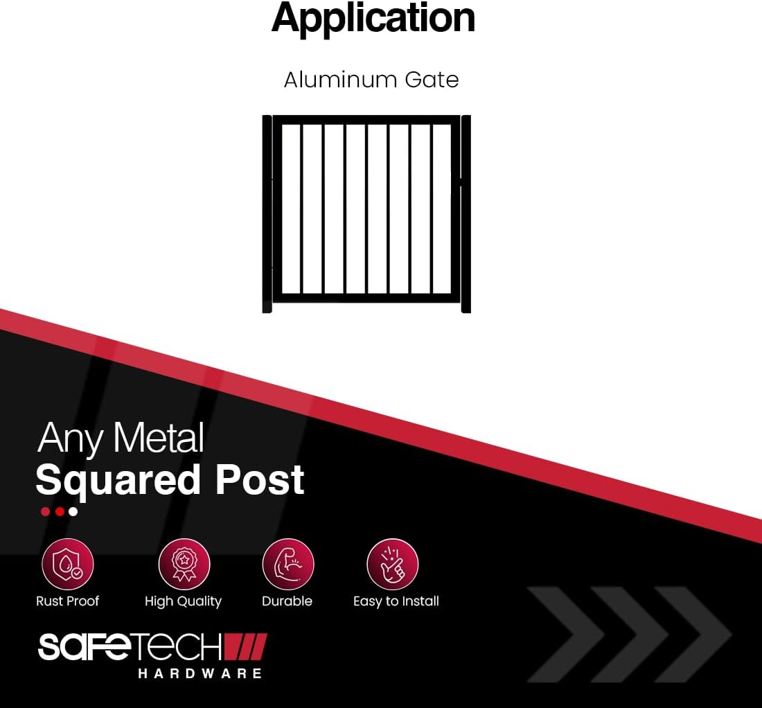 Safetech Hardware Polymer Small Gate Stop (SGSS)