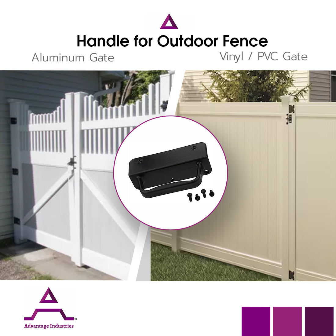 Advantage Industries "Best Grip" Nylon Gate Handle (AD1005)